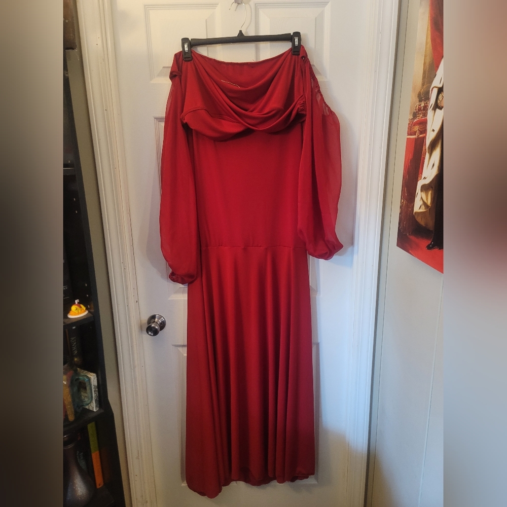 Two Piece Convertible Maternity Dress - Picture 2 of 6